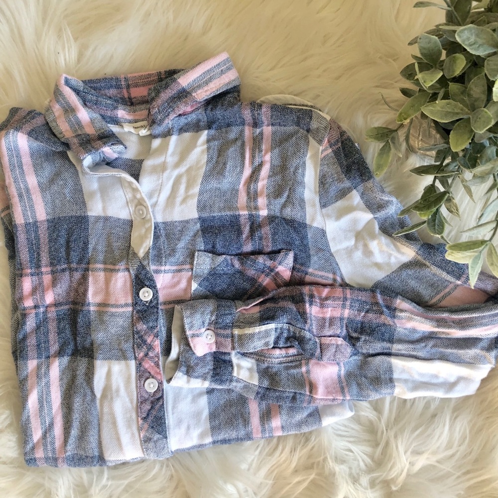 Plaid Button Down